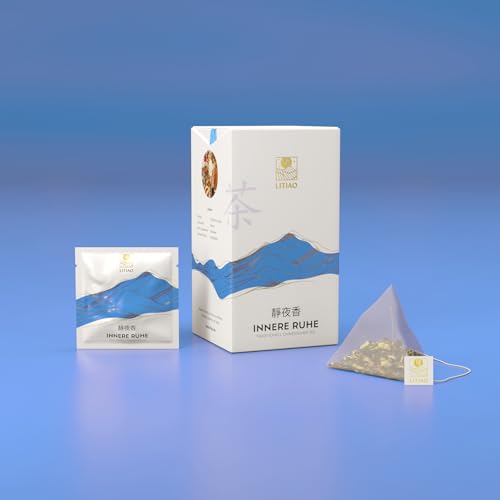 LITIAO INNERE RUHE Kräutertee - Mit 8 rein natürlichen TCM-Kräutern - 1er Set