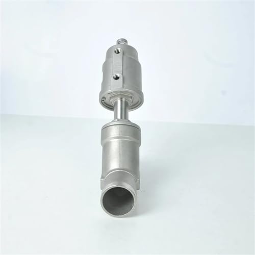 Vanne de siège d'angle DN32 en acier inoxydable pour commande pneumatique - 3