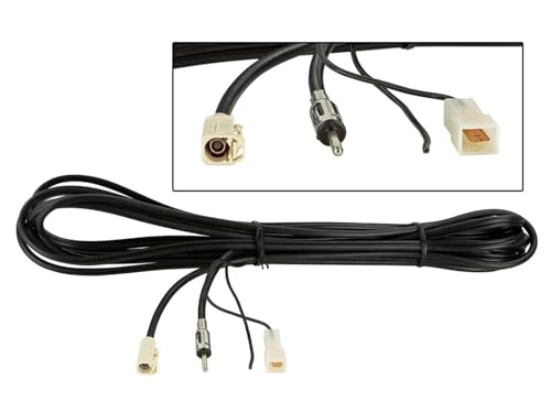 Rallonge d'antenne Fakra B et câble DIN 5m pour écouter la radio sans coupure