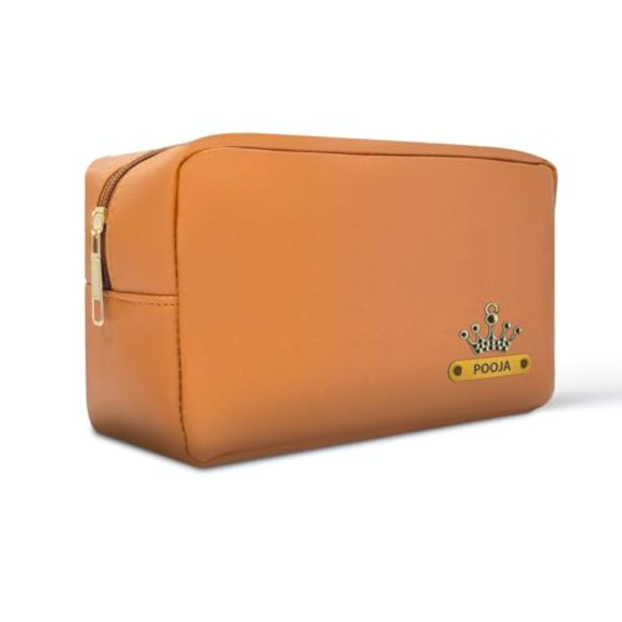 Personalized Leather Bag/Pouch for Travel Accessories
