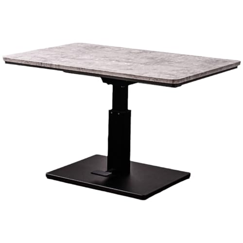 システムK こたつテーブル 幅120cm 昇降機能付き テーブル こたつ 高さ調整 ヒーター PVC あったか モルタルグレー