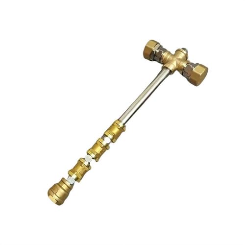 Martillo de regalo ideal para hombre, martillo hecho de cobre y acero inoxidable combinados libremente, tocando el amor más profundo de los hombres, cosplay, accesorios de Halloween, colección de