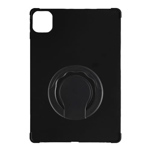 Coque ITEL Pad One 10.1 2023 antichoc en TPU noir avec support pivotant