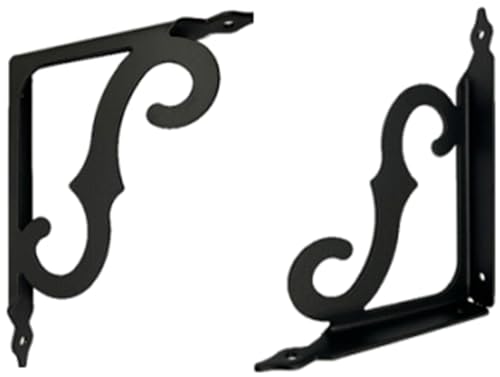 Imex El Zorro B-82013-N -Dos Escuadras Ornamental, 200 x 150 mm, Negra