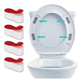 MengK 4PCS Toilet Seat Buffers Seat Bumpers