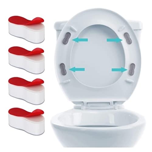 Mengk 4Pcs Toilet Seat Buffers Seat Bumpers #TOP25