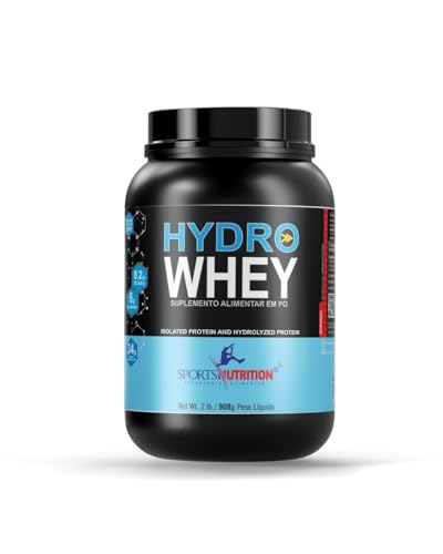 Hydro Whey - 908g - Sabor: Morango- Sports Nutrition