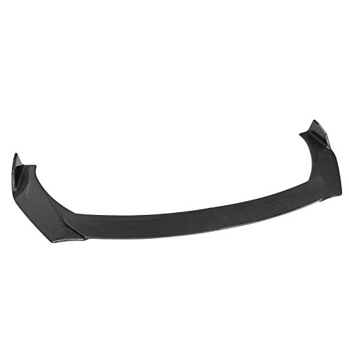 Zwbfu Conjunto de 4 peças para carro pára-choques dianteiro dianteiro e corpo ABS para-choque lábio