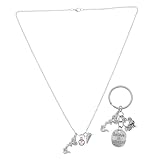 Photo Gallery besportble portachiavi cheerleader e collana ciondolo cheerleading accessori per ragazze e design megafono Photo Gallery besportble portachiavi cheerleader e collana ciondolo cheerleading accessori per ragazze e design megafono