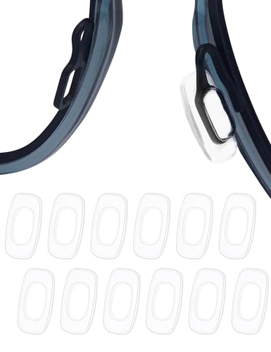 Image of Soft Silicone Replacement Nose Pads for Costa South Point /Flagler /Ponce;for Oakley Cartridge /Spindle /Latch Key