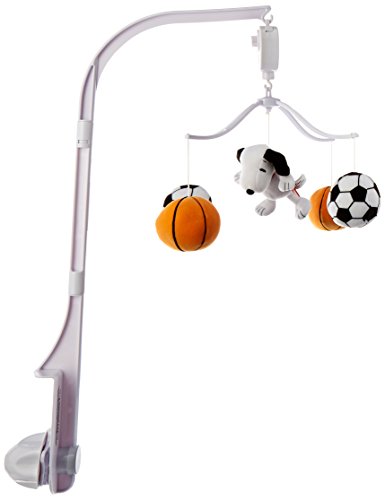 Image of Bedtime Originals Snoopy Sports Musical Mobile