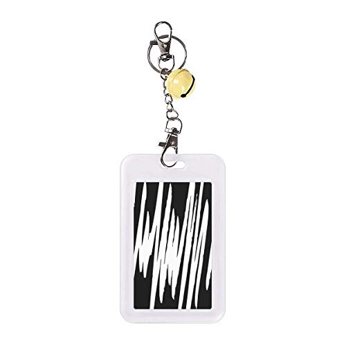 Étui de protection rigide Brushwork jaune cloche pour carte de crédit et transport