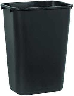 Rubbermaid Commercial Products Waste Basket Large 39 Litre Black FG295700BLA