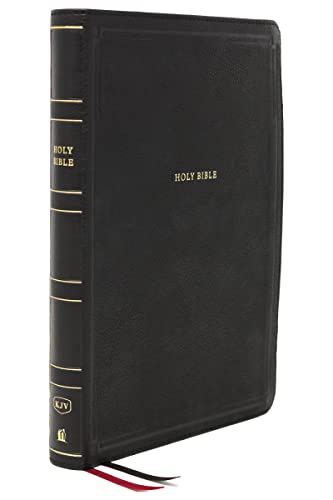 Image of KJV Holy Bible: Giant Print Thinline Bible, Black Leathersoft, Red Letter, Comfort Print: King James Version