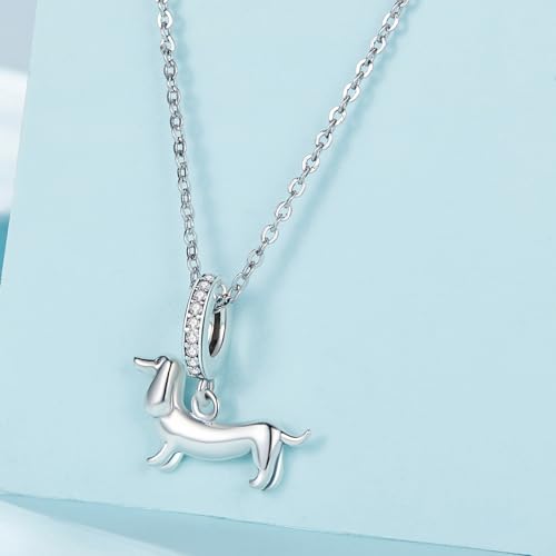 Image of MUNDELL Conch Bead Charm Dachshund Dala Horse Pendant Charm Bird Sun Charm for Original Charm Bracelet or Bangle