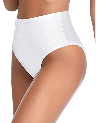 Tempt Me Women High Waisted Bikini Bottom Full Coverage Swimsuit Bottom4