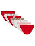 Women'secret Damen Pack 7 Bragas Hipster Snoopy Red Collection Brief, bunt, 38