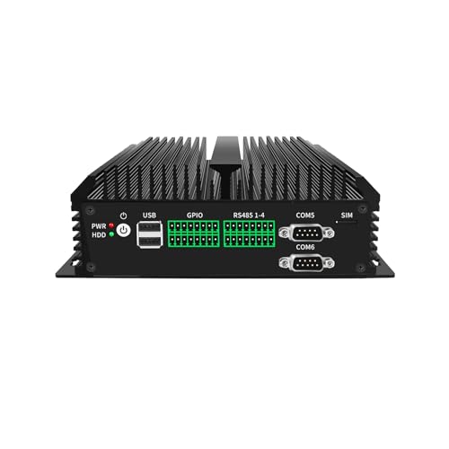 ANDAQI Fanless Firewall Appliance with QAT, PFSense, OPNsense, VPN, Router PC, PVE, Denverton Atom C3958, RN02, 4 x 2.5GbE I226-V, 4 x SFP+ X553, DPDK Support, 0 RAM, 0 Storage, Barebone No System