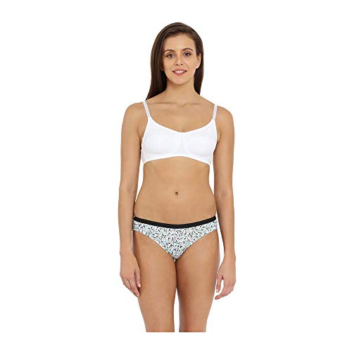 Image of Jockey 1615 Women Wirefree Non Padded Super Combed Cotton Elastane Stretch Full Coverage Everyday Bra with Soft Adjustable Straps