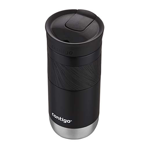Contigo Byron Vacuum-Insulated Stainless Steel Travel Mug with Leak-Proof Lid Reusable Coffee Mug or Water Bottle BPA-Free 16oz Licorice Keeps Beverages Hot for 6 Hours or Cold for 12 Hours #2