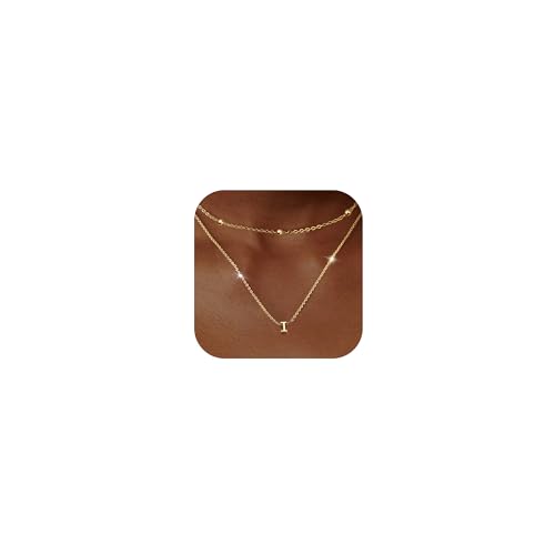 LoliAs Collier Personnalisé Multirang Pendentif Nom Femme Argent