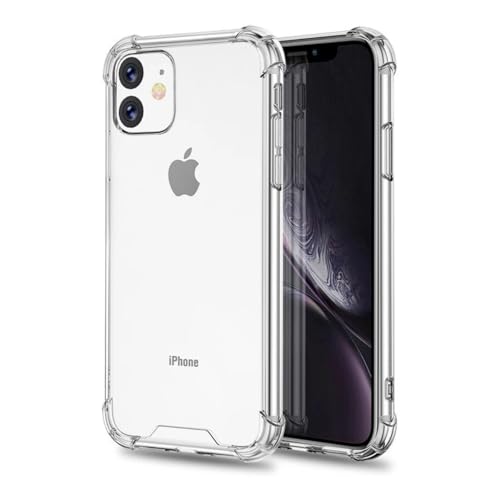 [GL CASES] Capa iPhone 11 Slim Clear Anti Impacto Reforçada Silicone Transparente Case Flexível Capinha Apple iPhone 11 Anti Choque Encaixe Preciso Com Proteção Para Câmera e Tela