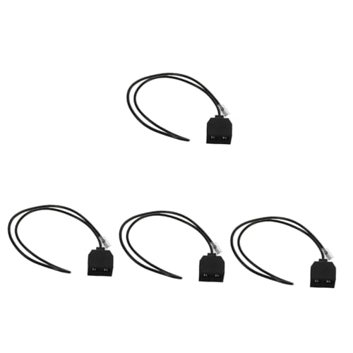 Adaptador bifurcador de teléfono compatible varios teléfonos Uonlytech cable de PC de 4 piezas