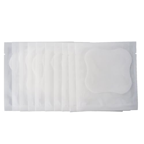 10 Parches de Hidrogel para Pezones para Aliviar la Lactancia Materna, Pegatinas de Protección para Pezones con Cubiertas para Pezones