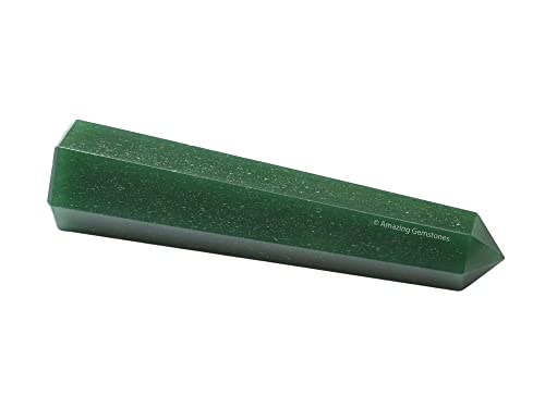 Image of Amazing Gemstone Dark Green Aventurine Crystal Towers - Natural Healing Crystal Point Obelisk for Reiki Healing and Crystal Grid (2 inch to 3 inch INCH)