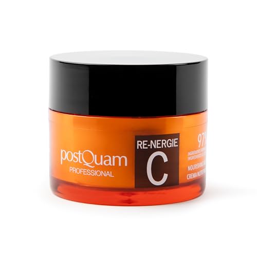 PostQuam - Crema de Noche Re-Nergie Vit C - Crema Facial Antiarrugas y Rejuvenecedora de Postquam con Vitamina C - Hidratación y Luminosidad - Apta para Pieles Sensibles -50 ml