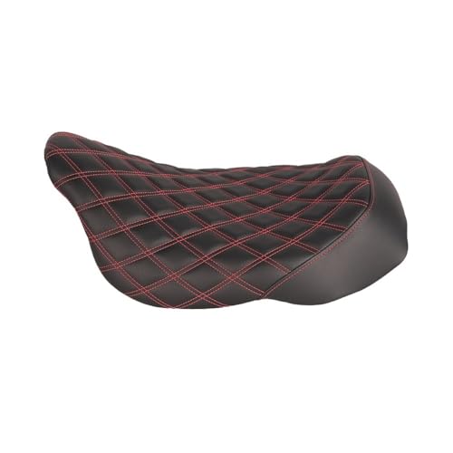 Asiento conductor de perfil bajo con costuras en color para respaldo Street Glide