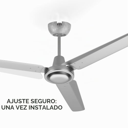 Miniatura 5 de Diyeah Soporte De Montaje Universal Para Ventilador De Techo Adaptador De Luz Y Piezas De Repuesto Herramienta De Instalación Para Sistemas Colgantes Tradicionales