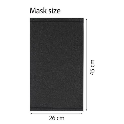 2Pack Winter Neck Warmer Gaiter men&women,motorcycle Mask Face Cover Balaclava Scarf for Cold Weather Sportfor Hiking Cycling (Light flax gray, Burgundy;)2