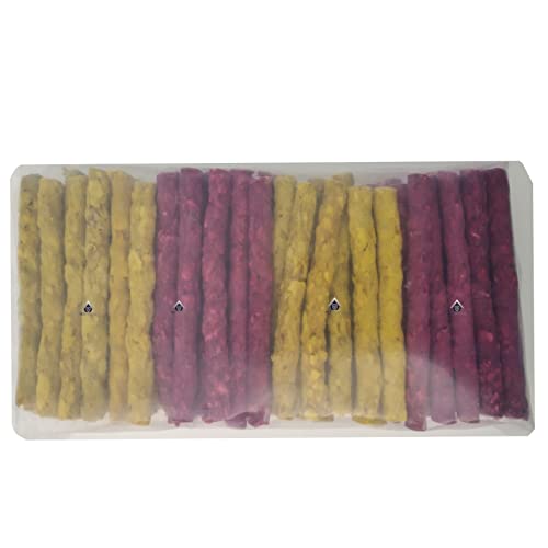 Image of Best Combo Offer Dog Chew Munchy Sticks Chicken Flavor and Dog Chew Munchy Sticks Mutton Flavor for Puppies and Dogs (Chicken and Mutton, 950g)