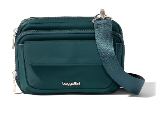 Image of Baggallini Double Zip Convertible Crossbody