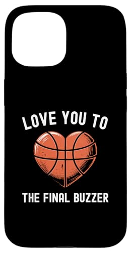Love you to the Final Buzzer �ʔ����o�X�P�b�g�{�[���I�� �X�}�z�P�[�X iPhone 15 �p