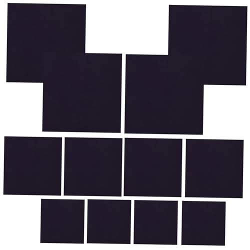 BEBEMOKO 12 Sheets White Cross Stitch Fabric Embroidery Decoration Cotton Embroidery Cloth for Stitching