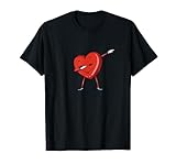 Dabbing Corazón San Valentín Camisa V Day Niños