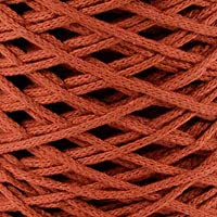 DMC Eco Vita 4, Burnt Orange Crochet Knitting Macrame Yarn, 250g, 200