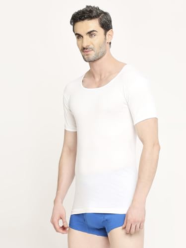 Image of VIP Supreme Men's Half Sleeve Pure Cotton Regular Fit Vest | Inner Vest Combo For Men