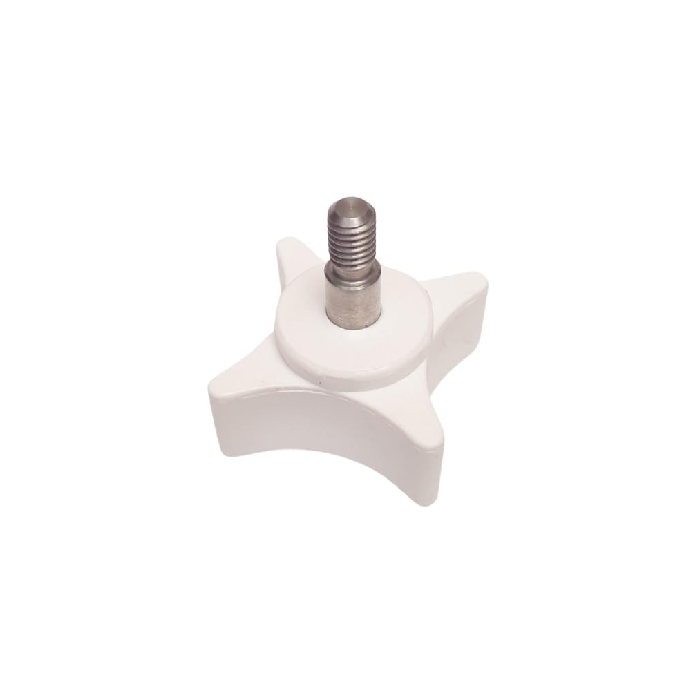 Auger Securing Nut 04 BA0022 001 Replacement Part for Tank Screw White for SPM Slush Machines