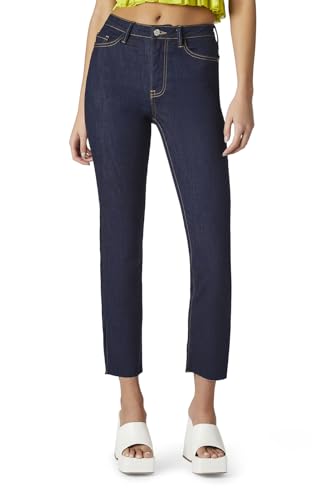 Forever 21 Women's Recycled Cotton Straight Jeans