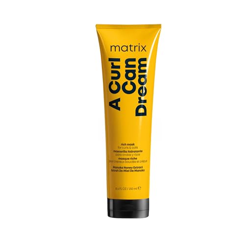 Masque A Curl Can Dream Matrix pour cheveux bouclés au miel de manuka