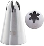 Fondant Malerei Gebäck Werkzeug Nudelkuchen Dekoration Kuchendüse, Cupcake-Rohrdüse, große Zuckerguss-Rohrdüse