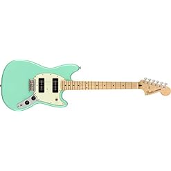 Player Mustang 90 MN Seafoam Green - Les Beatles, Paul McCartney, John Lennon, RIngo Starr, George Harrison