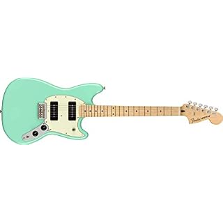 Player Mustang 90 MN Seafoam Green - Les Beatles, Paul McCartney, John Lennon, RIngo Starr, George Harrison