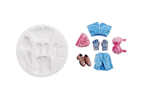Silikomart Decoration Clothes, White