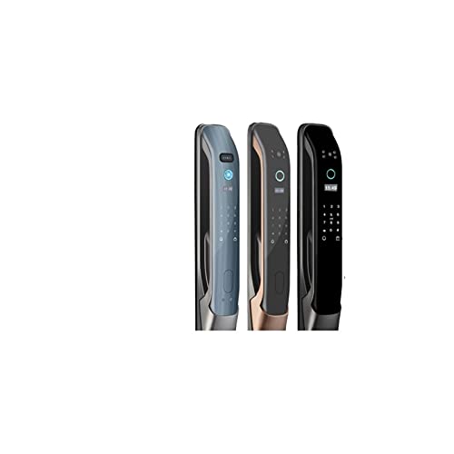 Compatible con DF3 3D Electronic Zigbee cerradura de puerta con reconocimiento facial, graffiti, biométrico, huella dactilar, cerradura inteligente con cámara Peephol (color: DF3 D2, tamaño de la