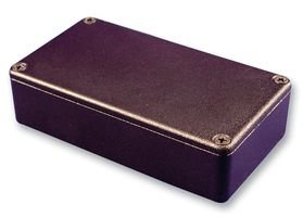 Enclosures, Boxes, & Cases 6.51X5.02X2.86 ALUM BLACK