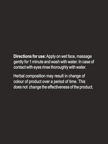 Image of Patanjali Men's Charcoal Active Face Wash 100g, Deep Cleansing Face Wash for Men, Oil Control, Acne Removal & Refreshing Glow, Activated Charcoal for Oily Skin, Dirt & Pollution Removal